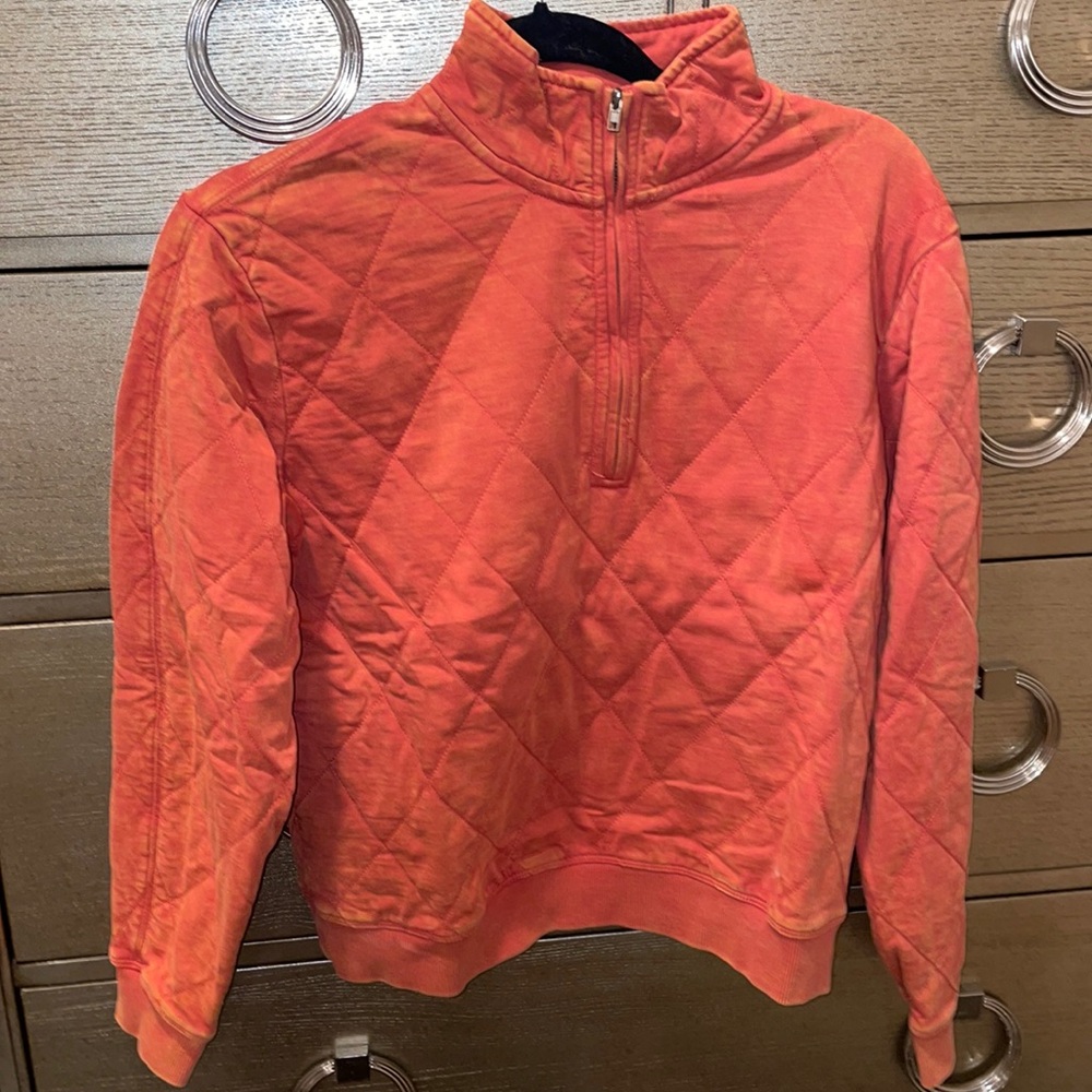 Zip neck sweater